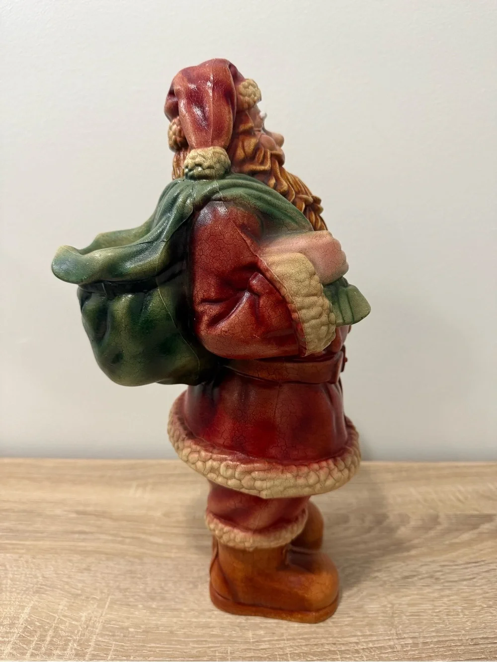 Vintage Old World Santa Claus Figure Large 15